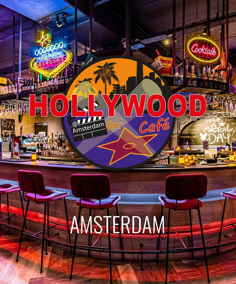 Hollywood Café Amsterdam landing